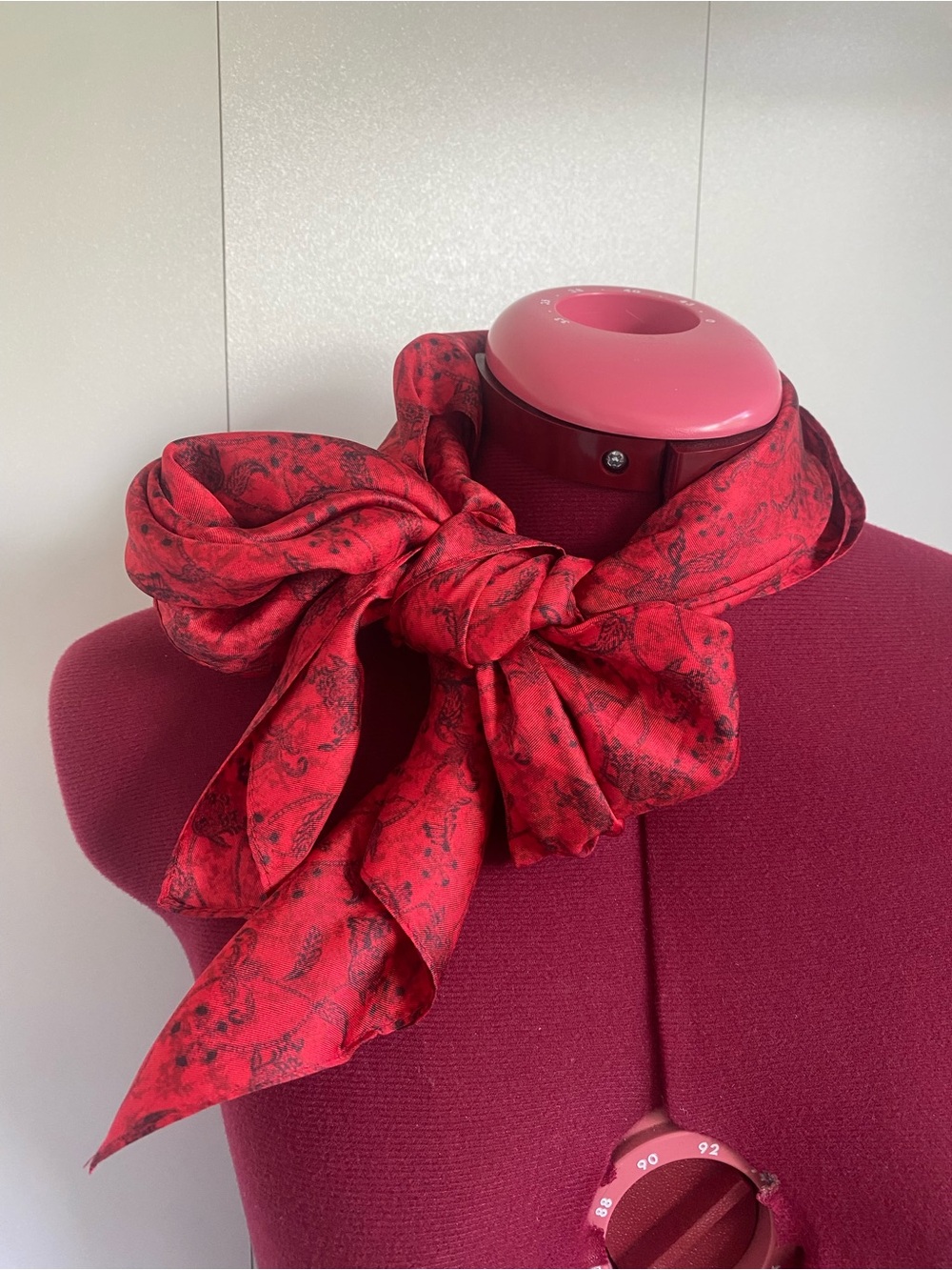 Austin Accents 100% Silk Wild Rag Scarf | square silk scarf | Neckerchief